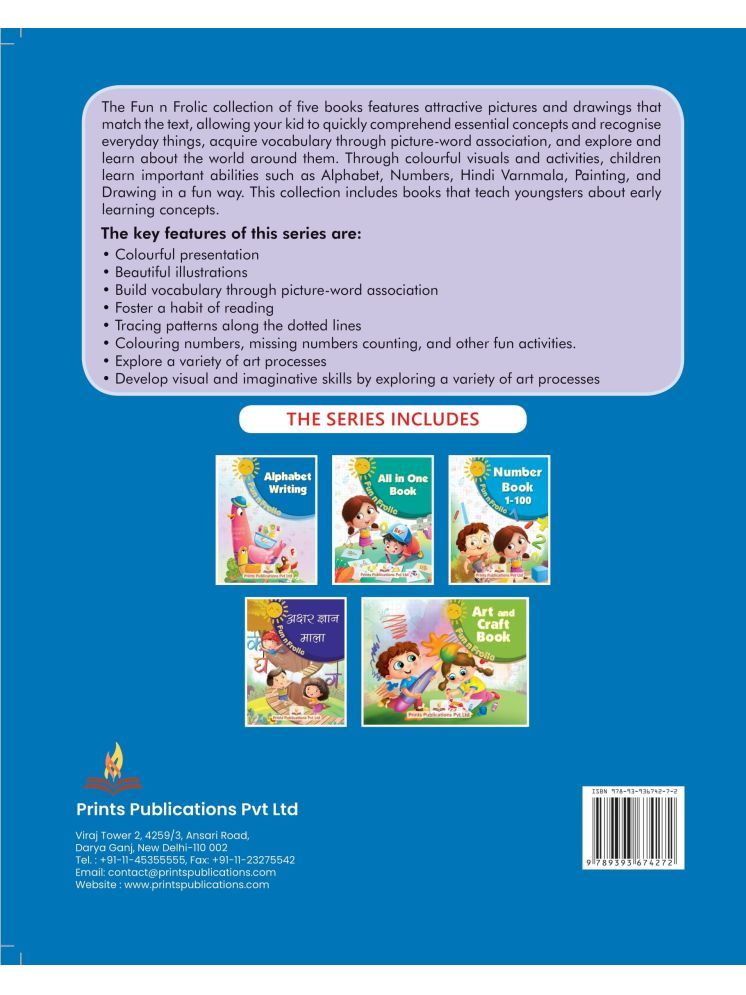 Fun n Frolic : Alphabet Writing Prints Publications