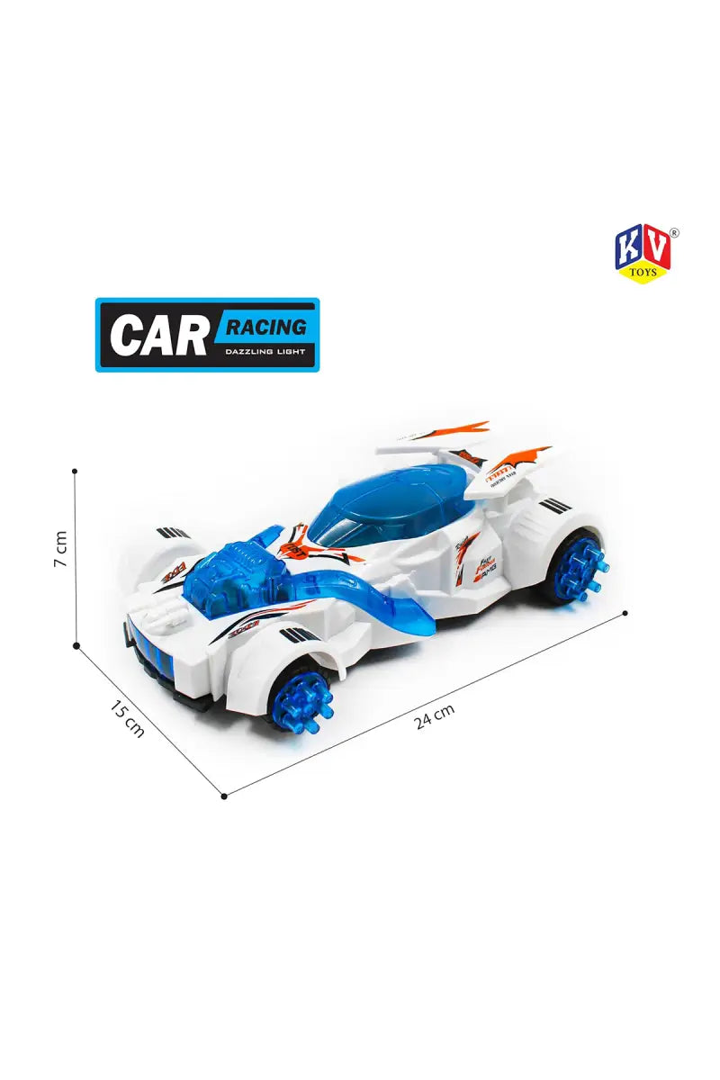 Racing Car Toy With 5D Lights & Music