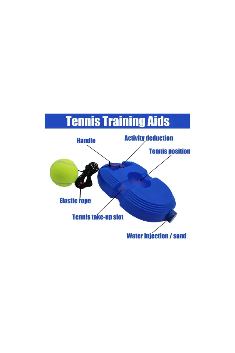 Leemo Tennis Trainer Rebound Ball (Multicolor)