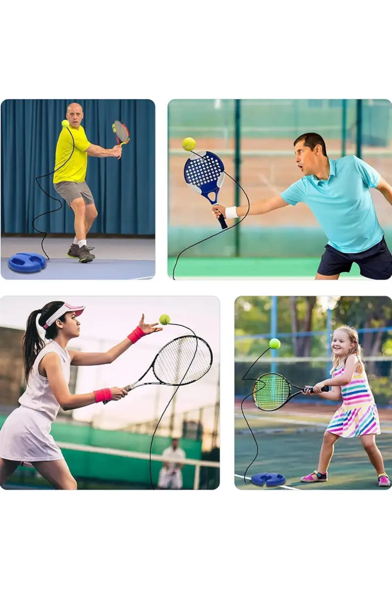 Leemo Tennis Trainer Rebound Ball (Multicolor)