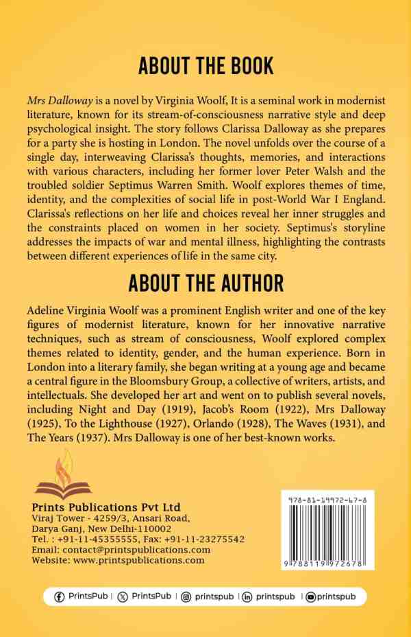Mrs. Dalloway Prints Publications