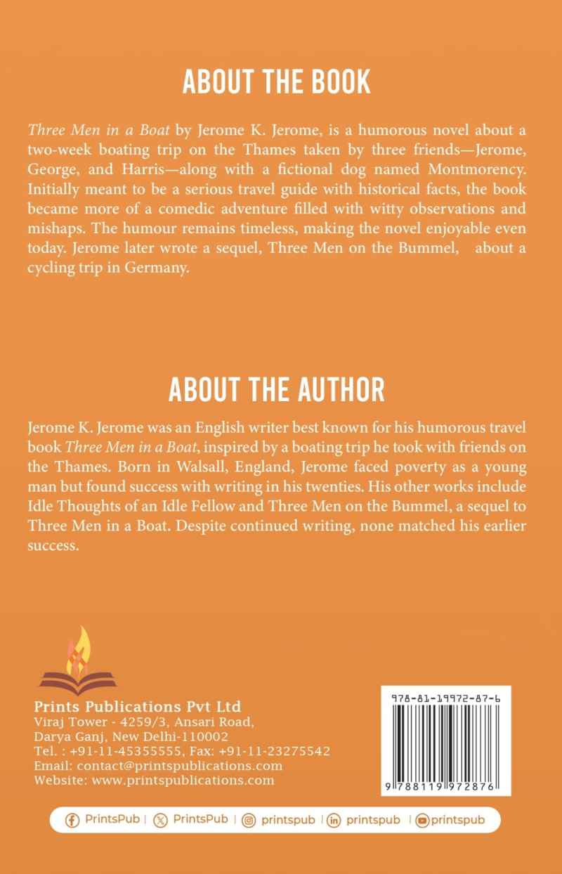 Three Men in a Boat Prints Publications