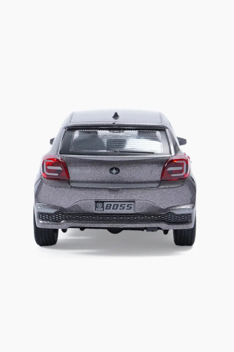 Brilleo Pull Back Action Car Toy (Grey)