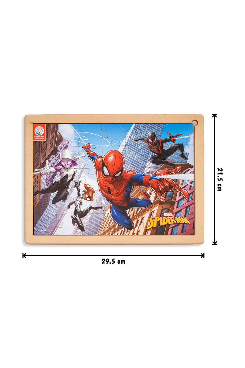 Marvel Spiderman Wooden Floor Puzzle - Pack of 1