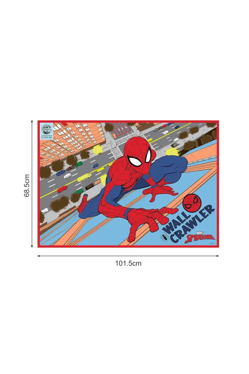 Marvel Spiderman Washable Colouring Mat (40 X 27 Inch)