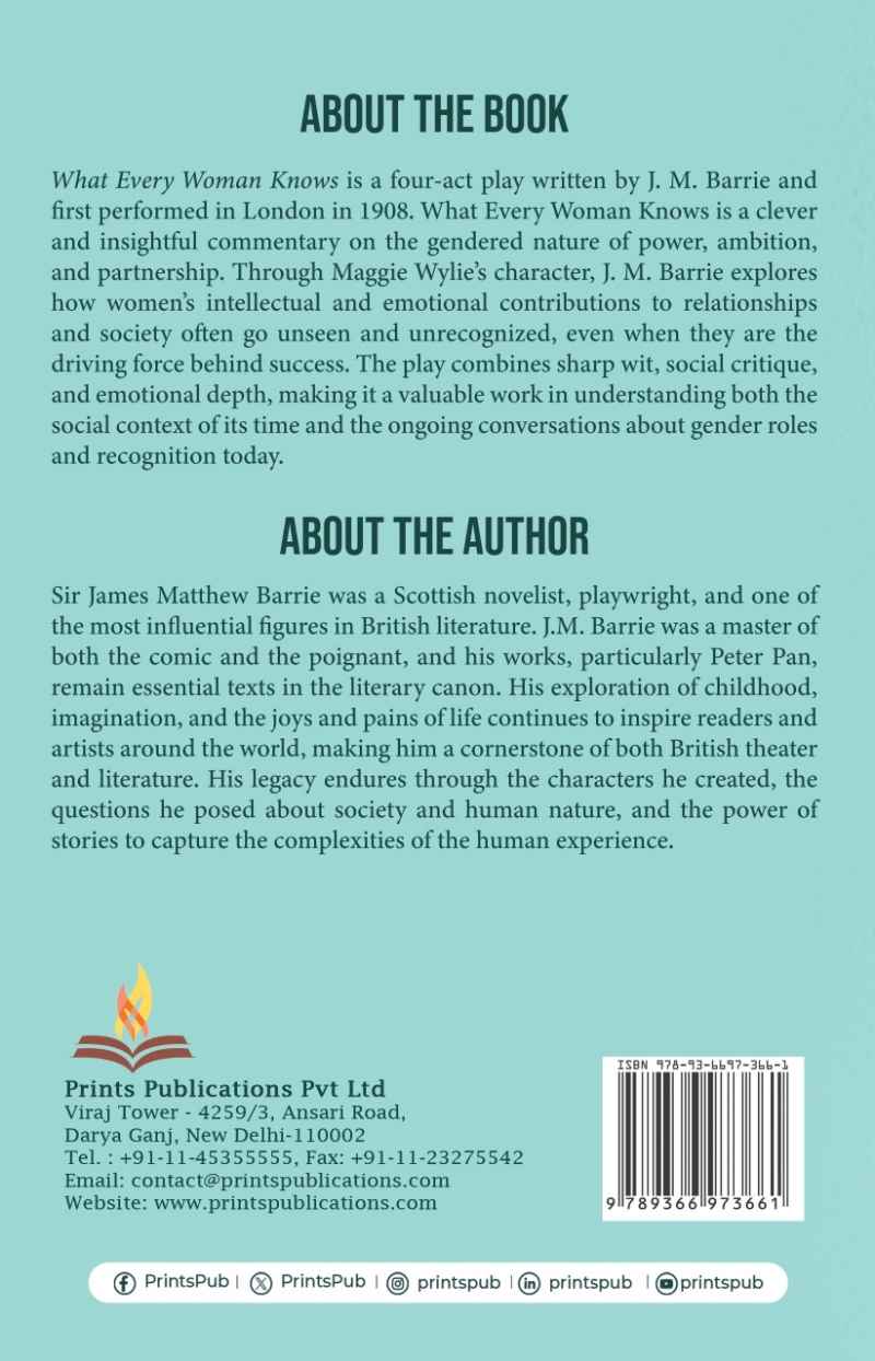 What Every Woman Knows Prints Publications