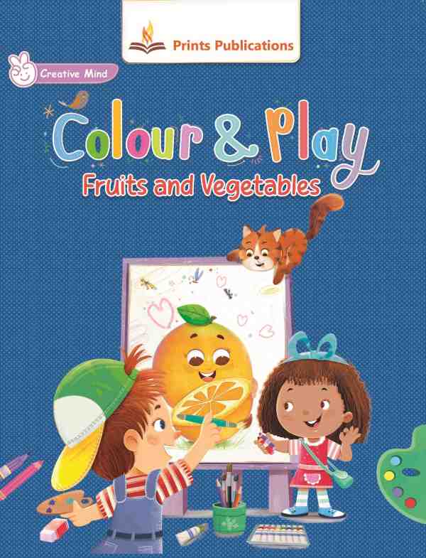 Colour and Play: Fruits and Vegetables Prints Publications