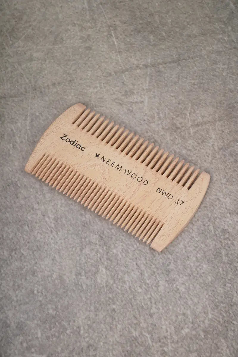 Zodiac Neem Wood Lice Comb (Brown) - Pack of 1