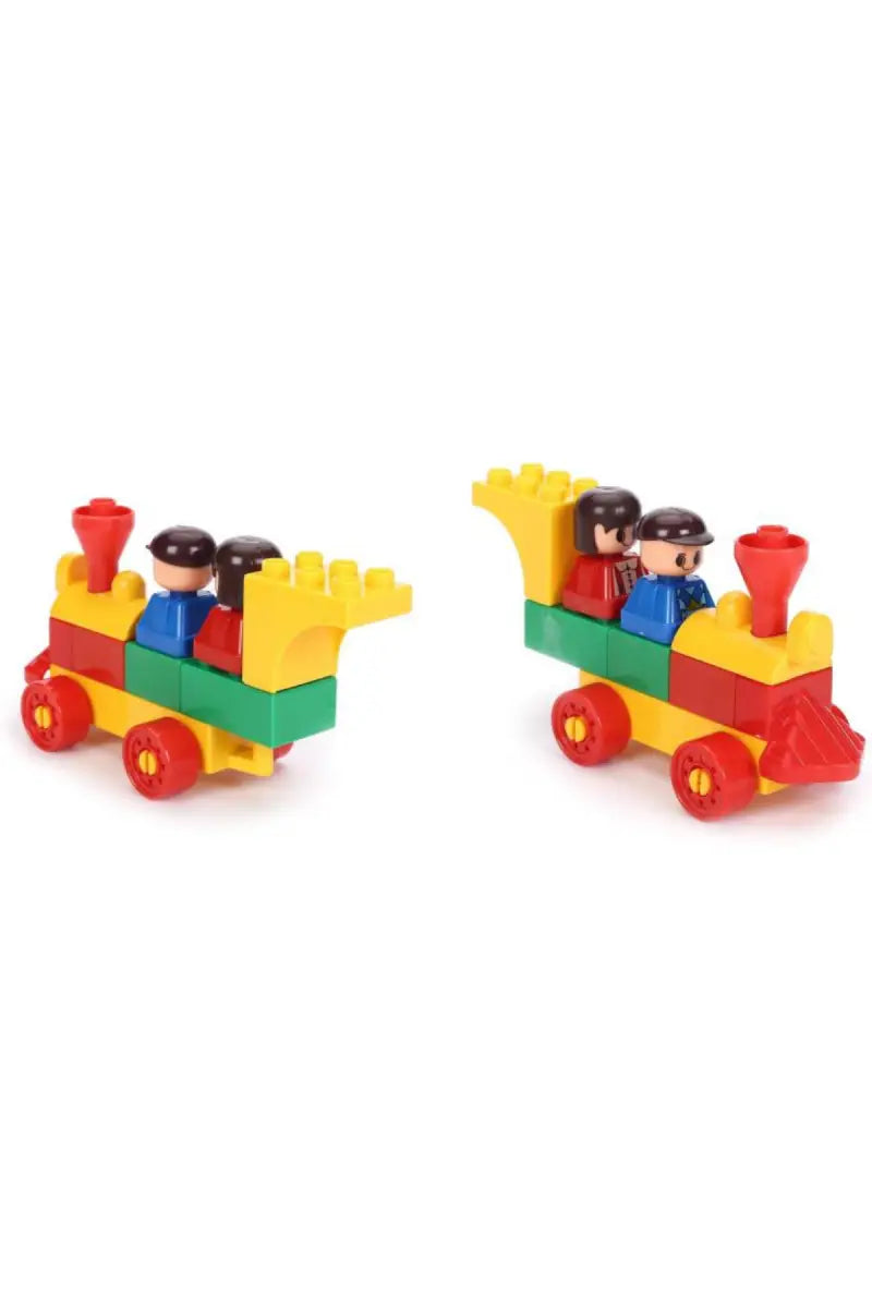Colorful Play Blocks Junior Train Set