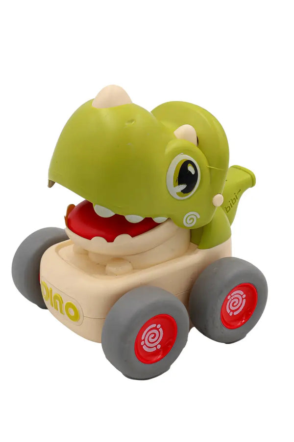 Dino Push N Go Friction Powered Toy - Green