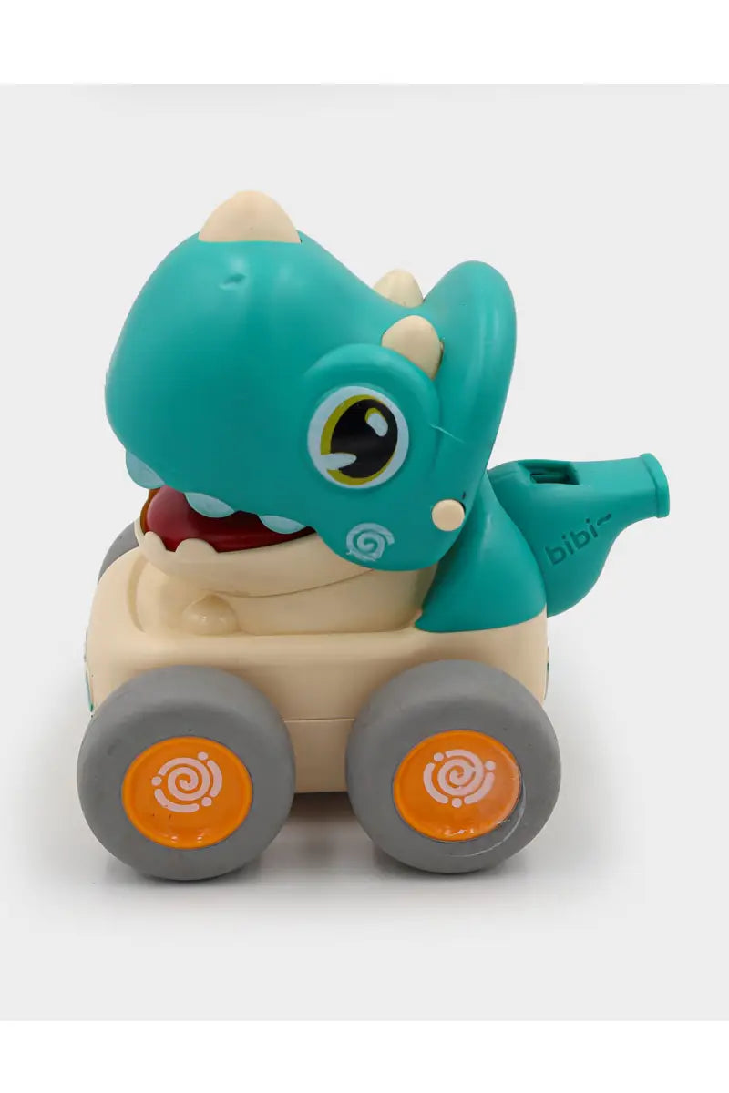 Dino Push N Go Friction Powered Toy - Teal