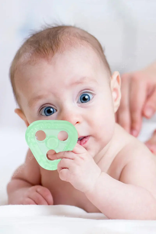 Silicone Teether For Toddlers (Green)