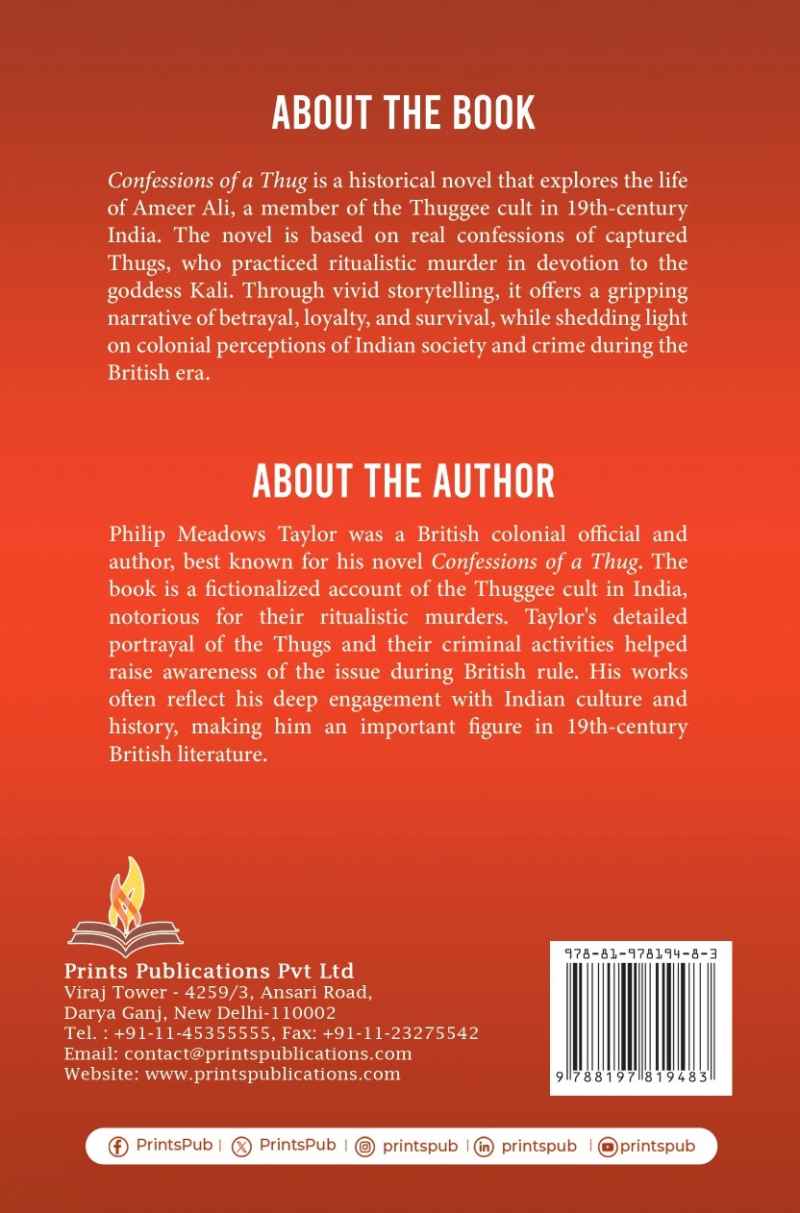 Confessions of A Thug Prints Publications