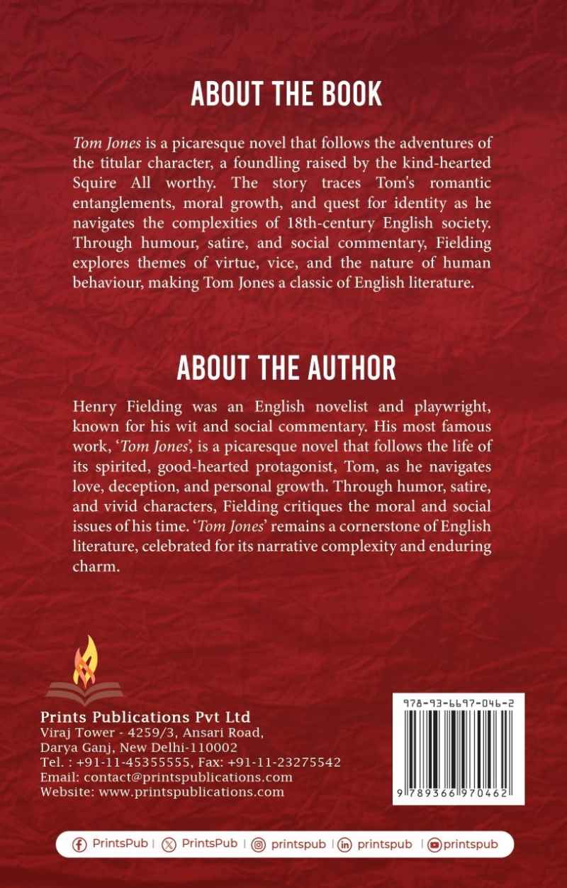 Tom Jones Prints Publications