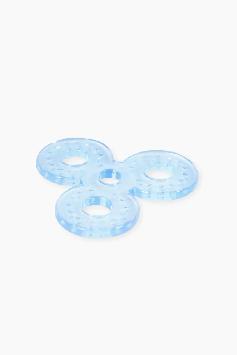 Silicone Teether For Toddlers (Blue)