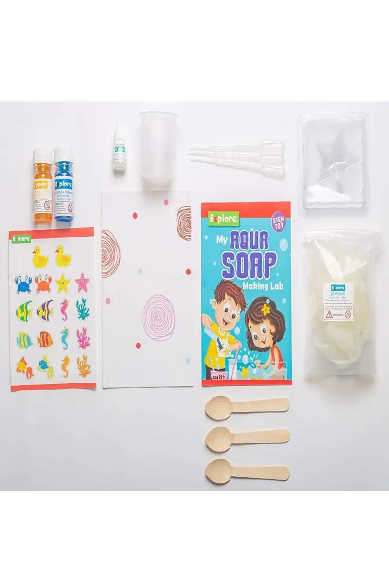 My Aqua Soap Making Lab Science Kit