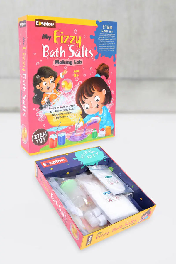 My Fizzy Bath Salts Making Lab Kit