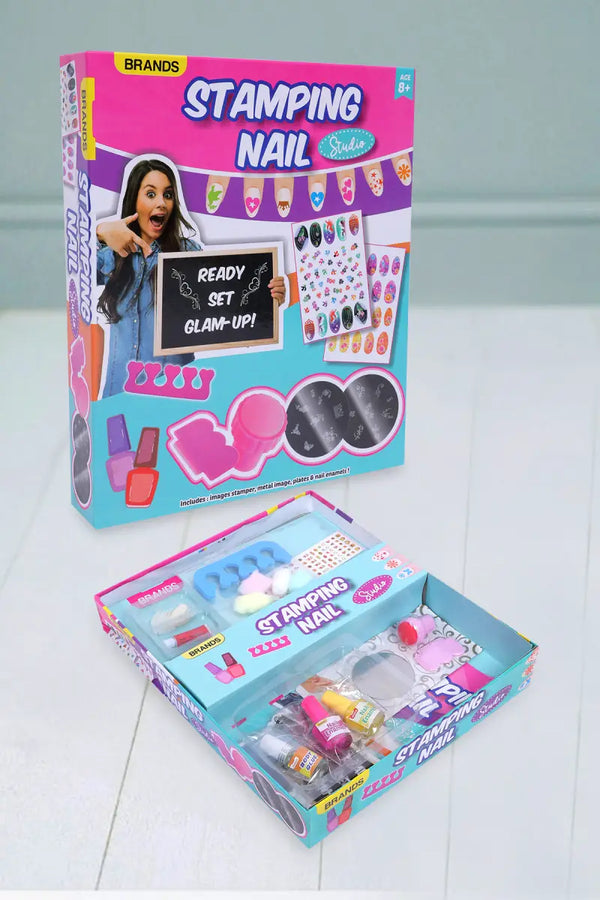 Stamping Nail Studio Kit for Kids