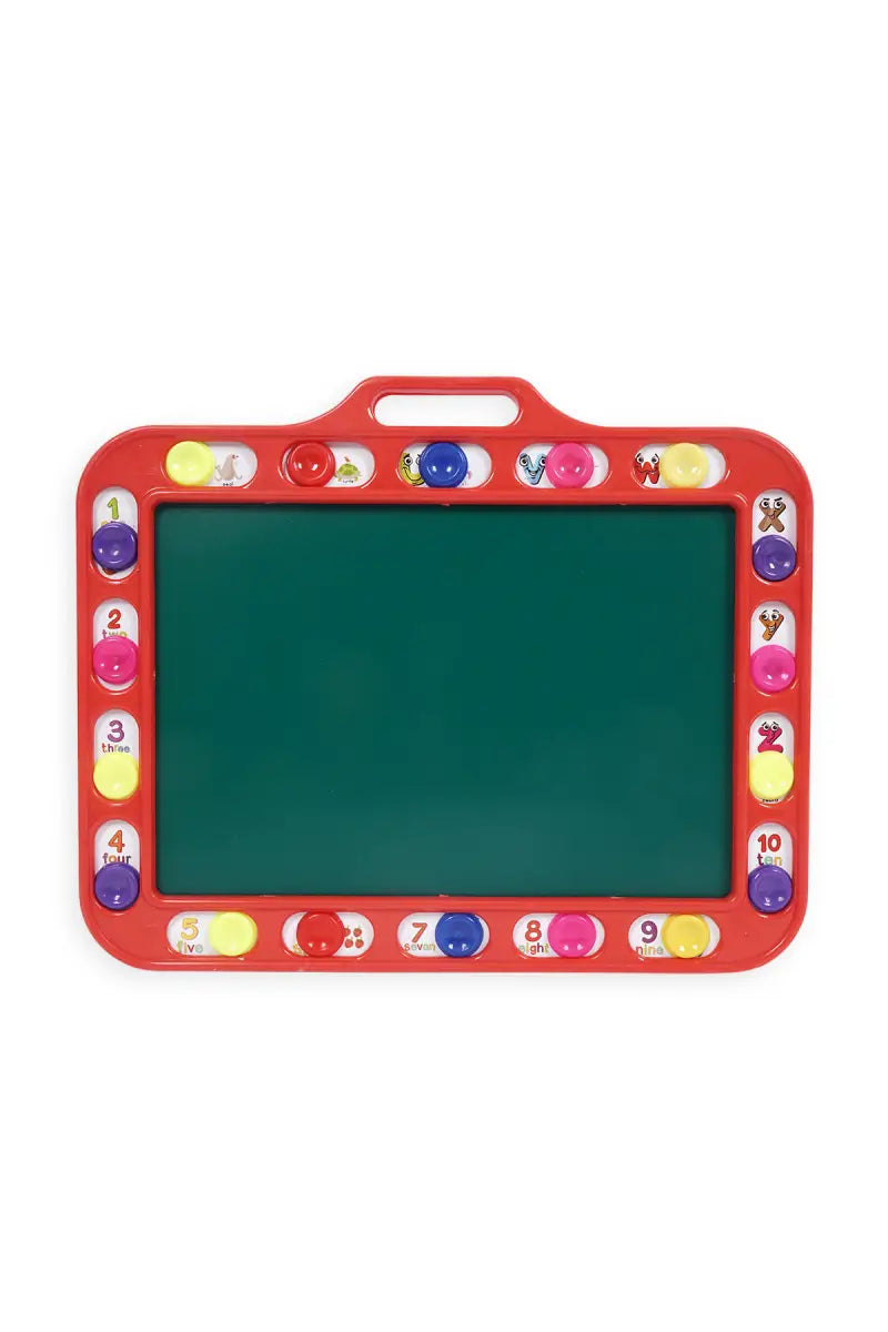 Hide An Seek 2 in 1 Slate for Kids (Red)