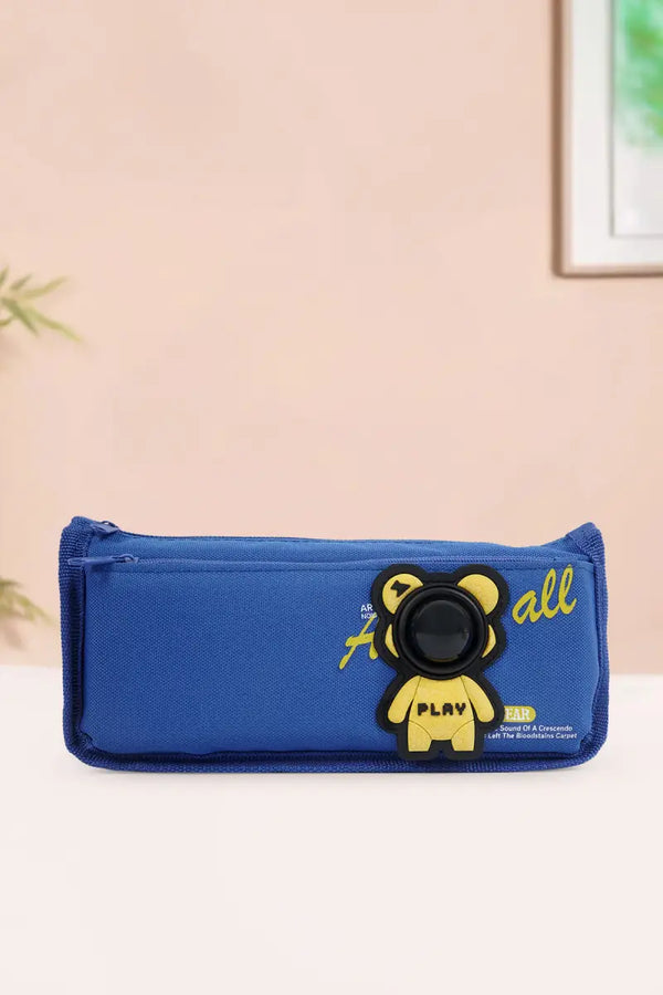 Stationery Pencil Pouch Astronaut (Blue) - Pack of 1