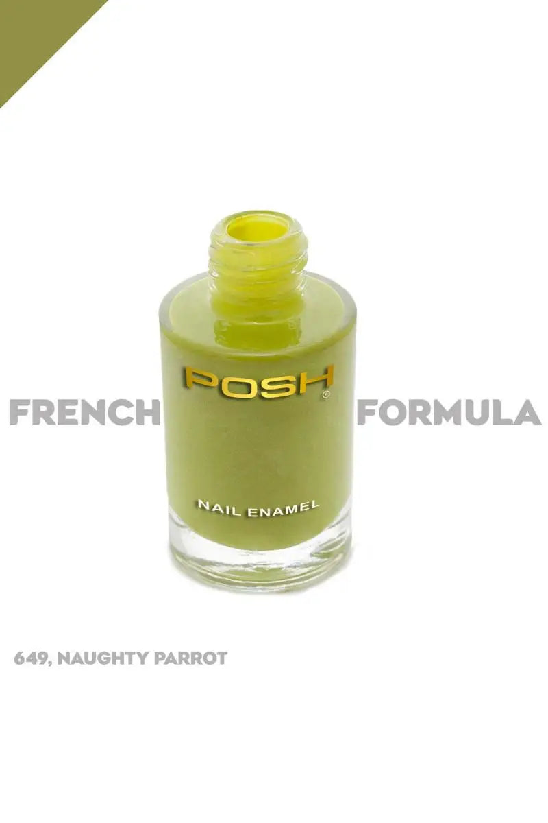 Posh Long-lasting Shine High Gloss Nail Polish - 9ml (649 Naughty Parrot)