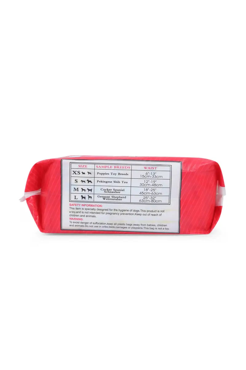Canine Dono Disposable Male Wraps 14 Pcs, X-Small - (Pack of 1)