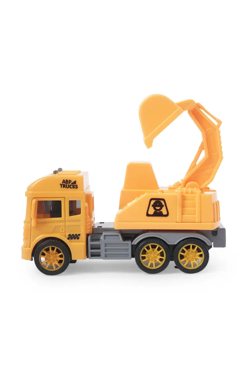 Excavator Friction Powered Toy (Yellow)