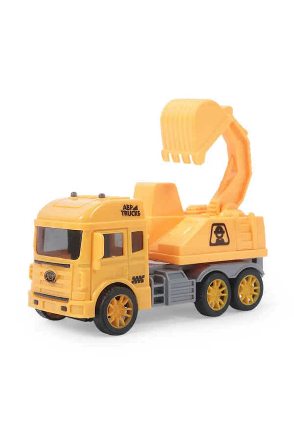 Excavator Friction Powered Toy (Yellow)