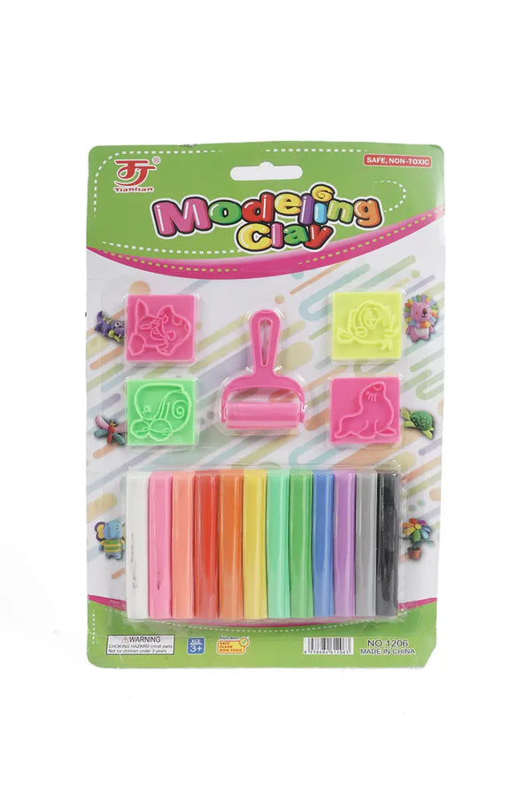 Modelling Clay Set with Toy Moulds