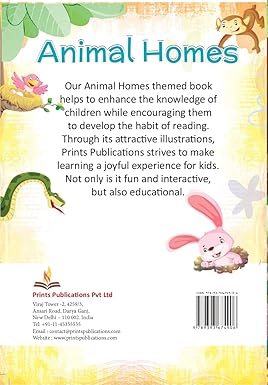 Let's Explore Animal Homes Prints Publications