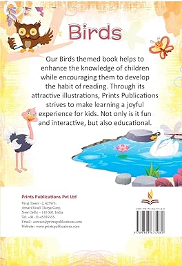 Let's Explore Birds Prints Publications