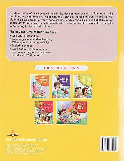 Sunshine: Count and Write 1-100 Prints Publications