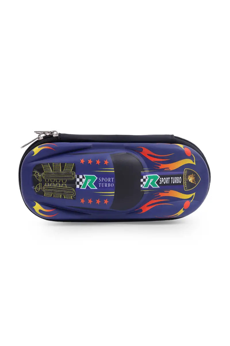 Sport Turbo Car Theme Pencil Pouch