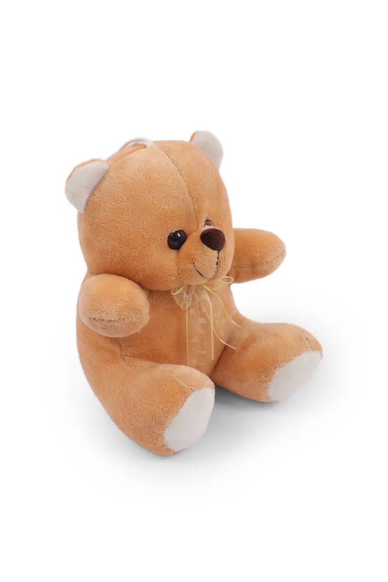 Mini Teddy Bear Soft Toy - Light Brown