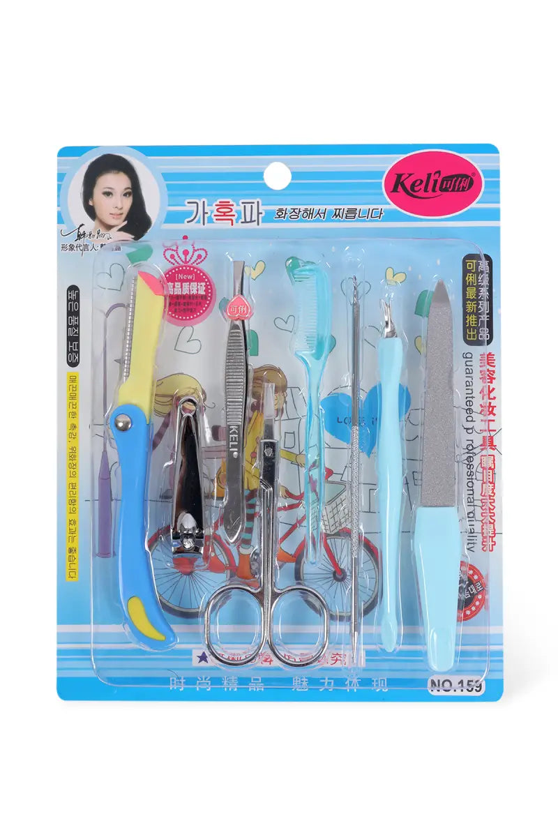 8-in-1 Manicure & Pedicure Grooming Kit