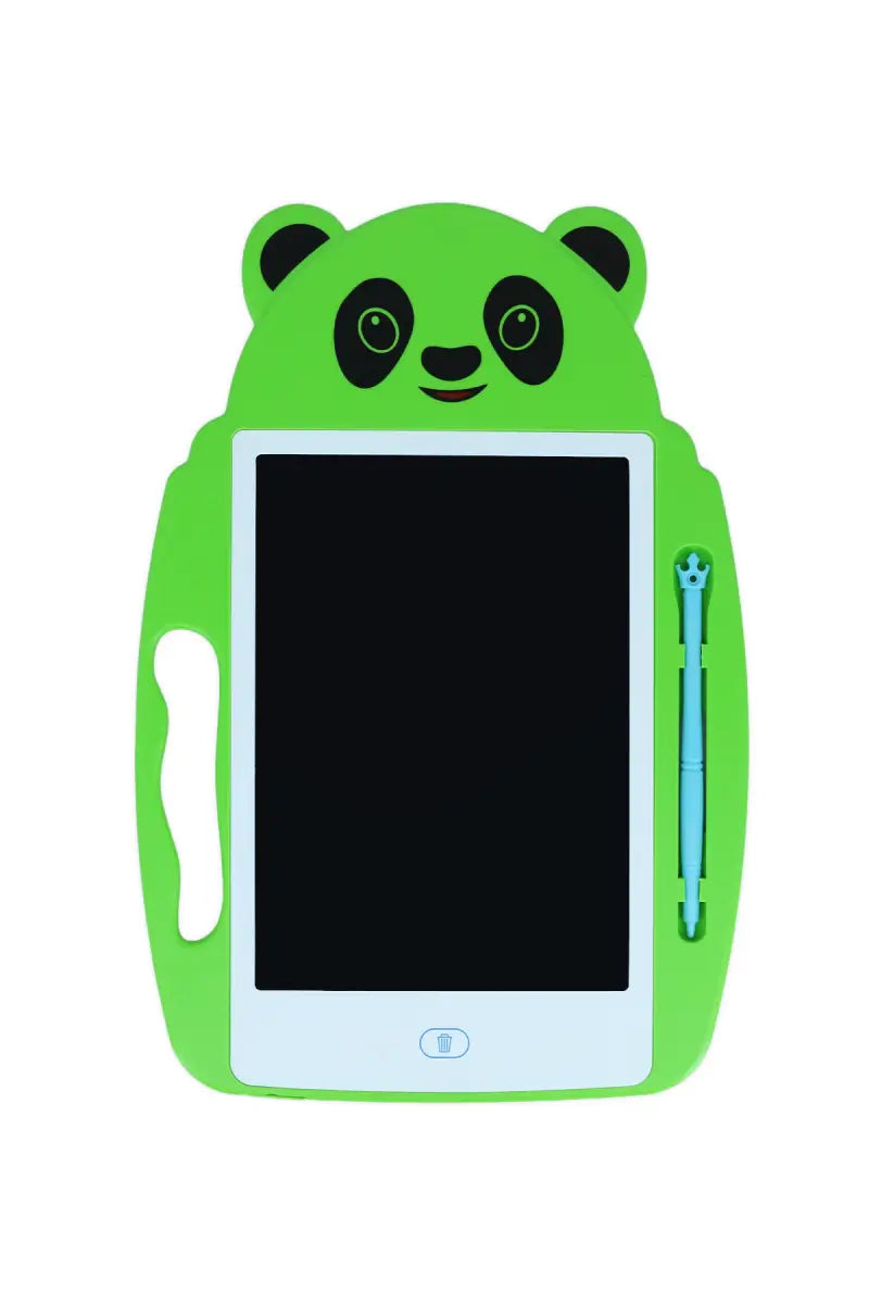 Panda Designed 9 Inch LCD Writing Tablet for Kids (Green)