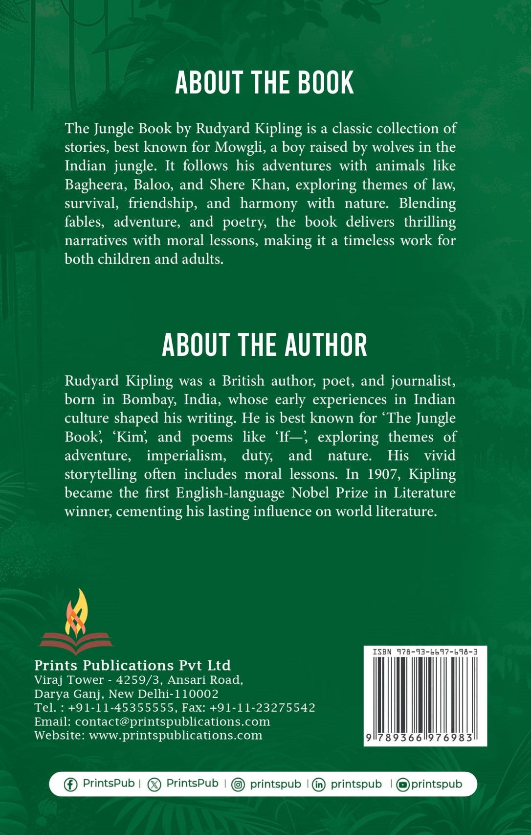 The Jungle Book Prints Publications