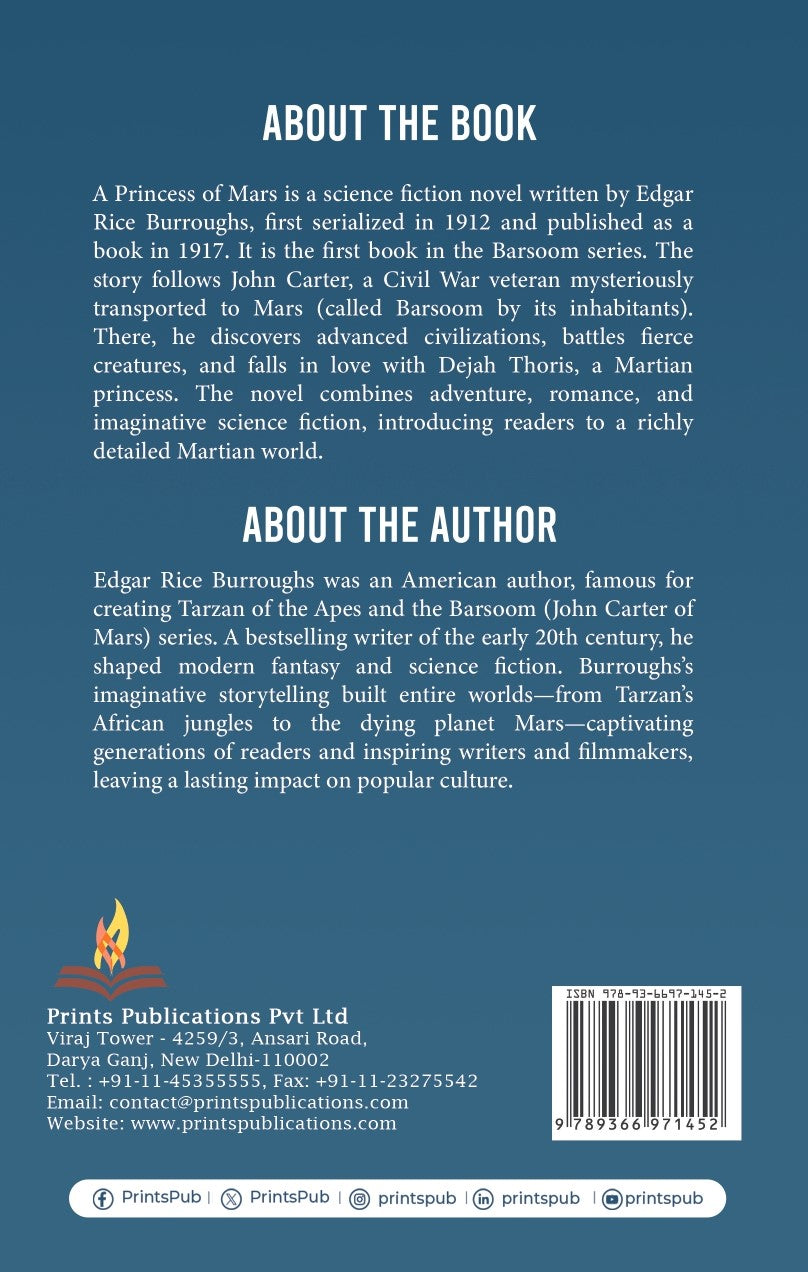 A Princess of Mars Prints Publications