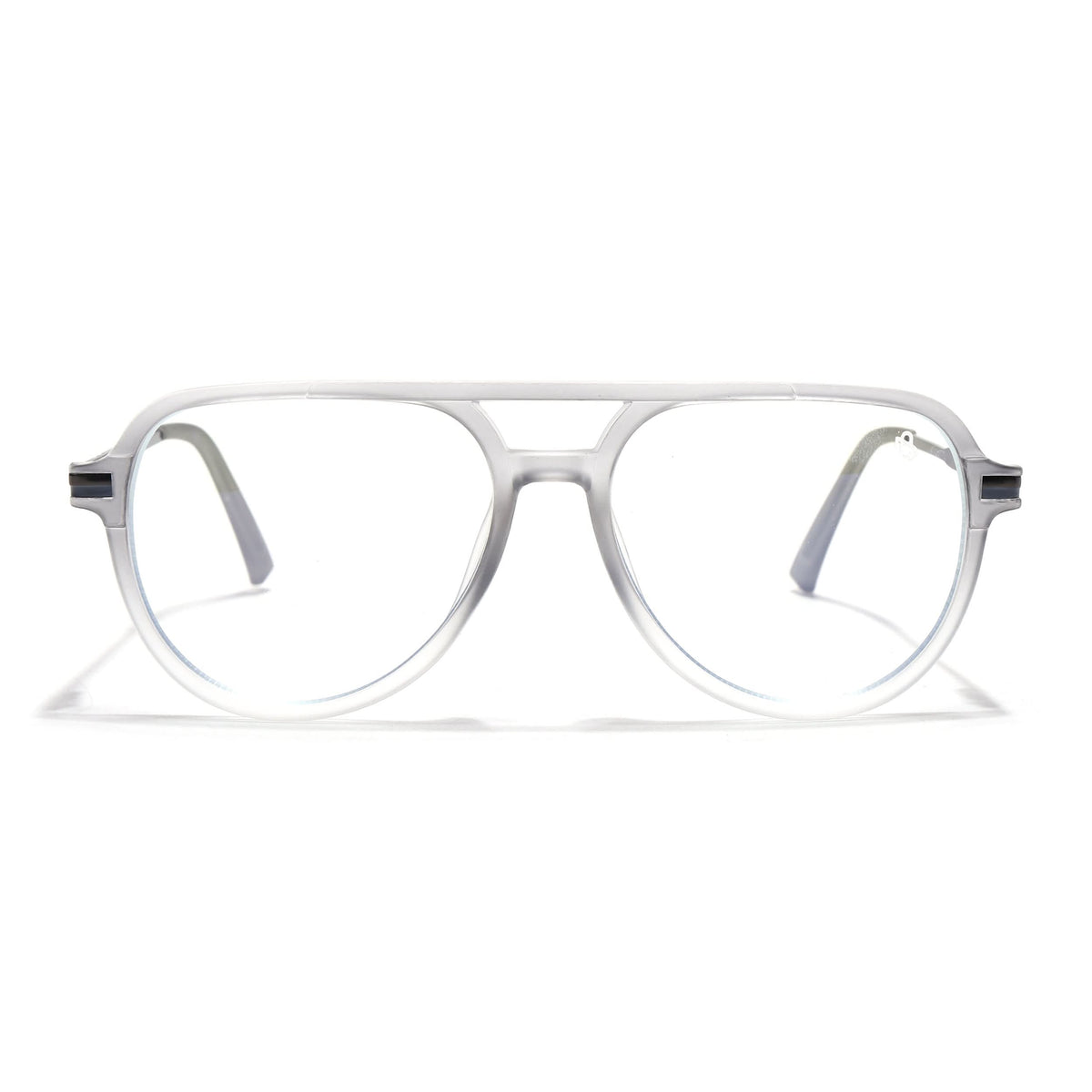 Eyejack Titex Matte Grey Wayfarer Eyeglasses for Men and Women - Style L353 - view 2
