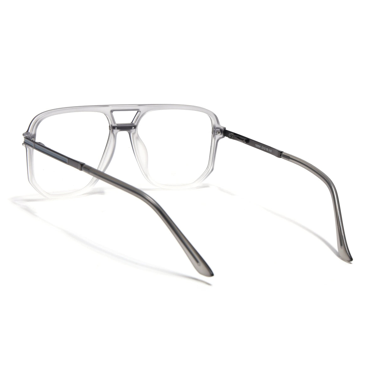 Eyejack Titex Matte Grey Wayfarer Eyeglasses for Men and Women - Style L275 - view 4
