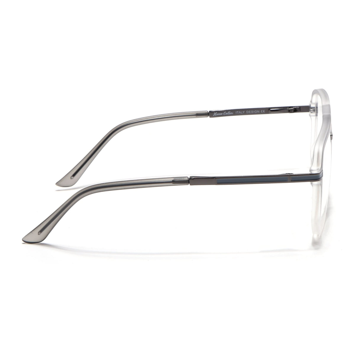 Eyejack Titex Matte Grey Wayfarer Eyeglasses for Men and Women - Style L275 - view 5