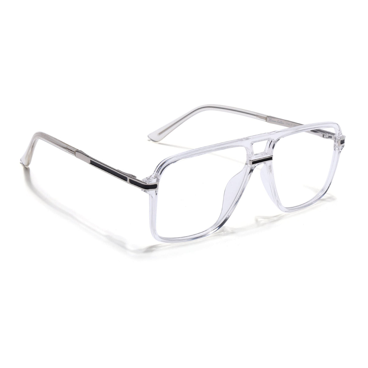 Eyejack Titex Transparent Wayfarer Eyeglasses for Men and Women - Style L320 - view 1