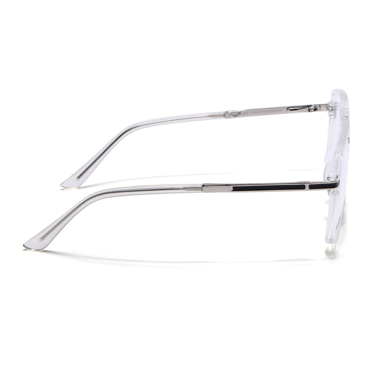 Eyejack Titex Transparent Wayfarer Eyeglasses for Men and Women - Style L320 - view 5