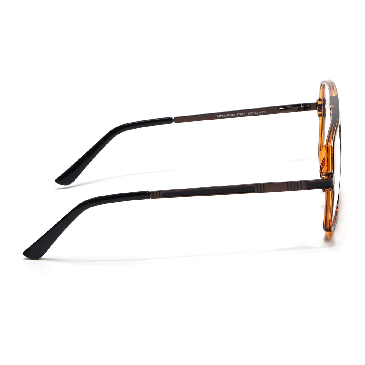 Eyejack Titex Demi Brown Wayfarer Eyeglasses for Men and Women - view 5