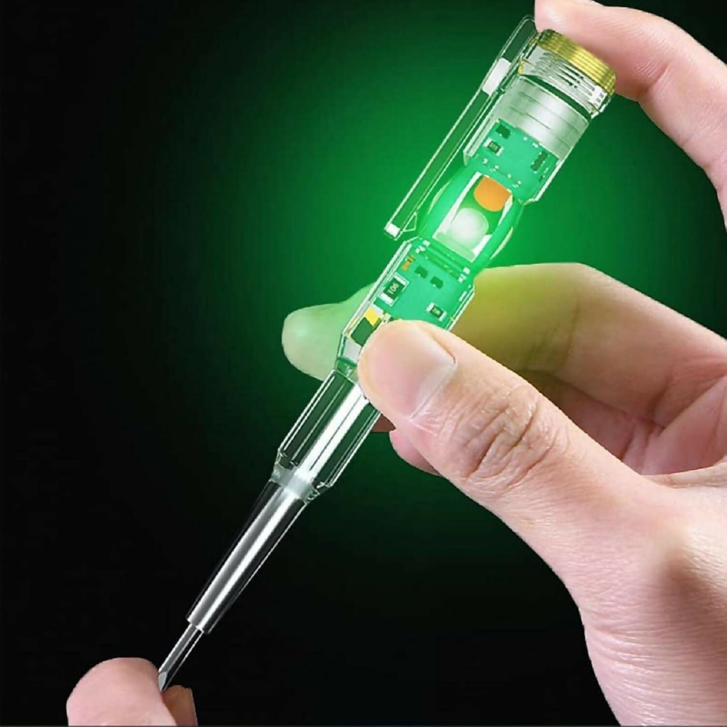 Electrical Voltage Tester Pen with LED Indicator – Safe & Easy Wire Detection Tool (pack of 2)