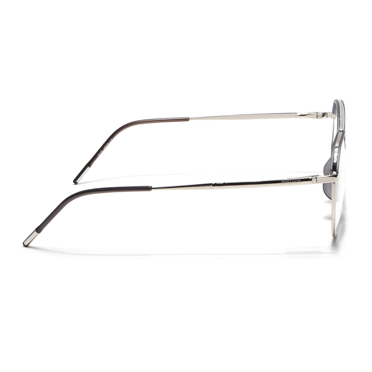 Eyejack Aura Grey & Silver Wayfarer Eyeglasses for Men and Women - Style 1947 - view 5