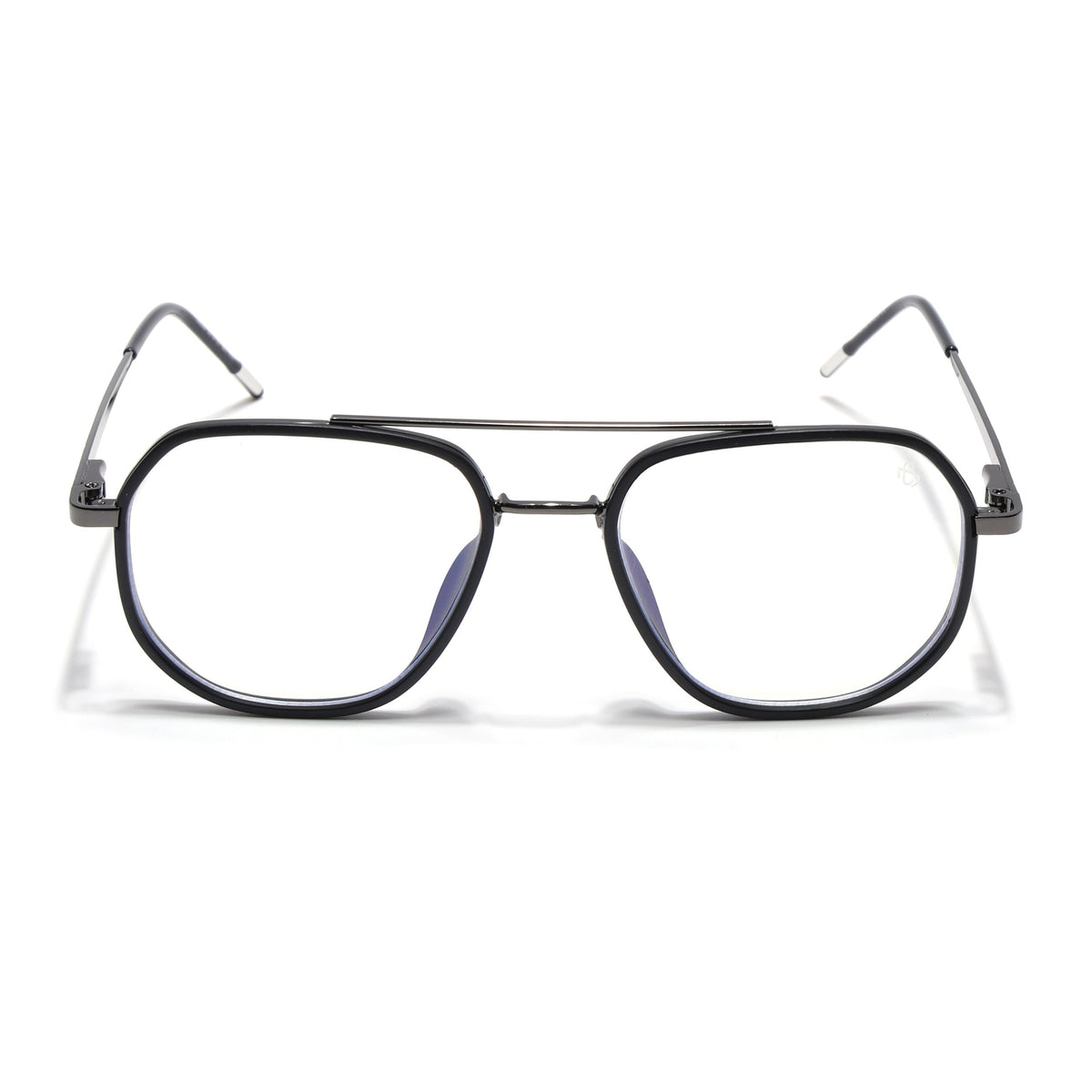 Eyejack Aura Grey & Black Wayfarer Eyeglasses for Men and Women - Style 1958 - view 2