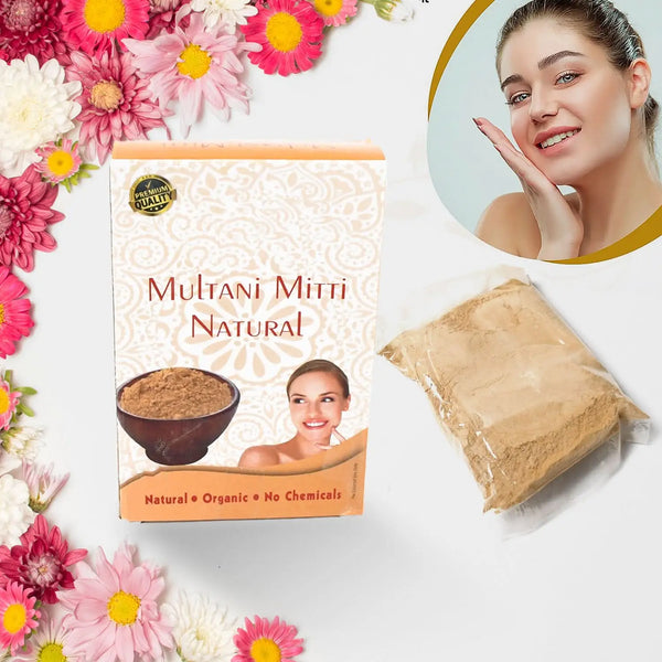 Herbal Tan Removing Multani Mitti Face Pack For Skin Care Age Group 100gram HP DD