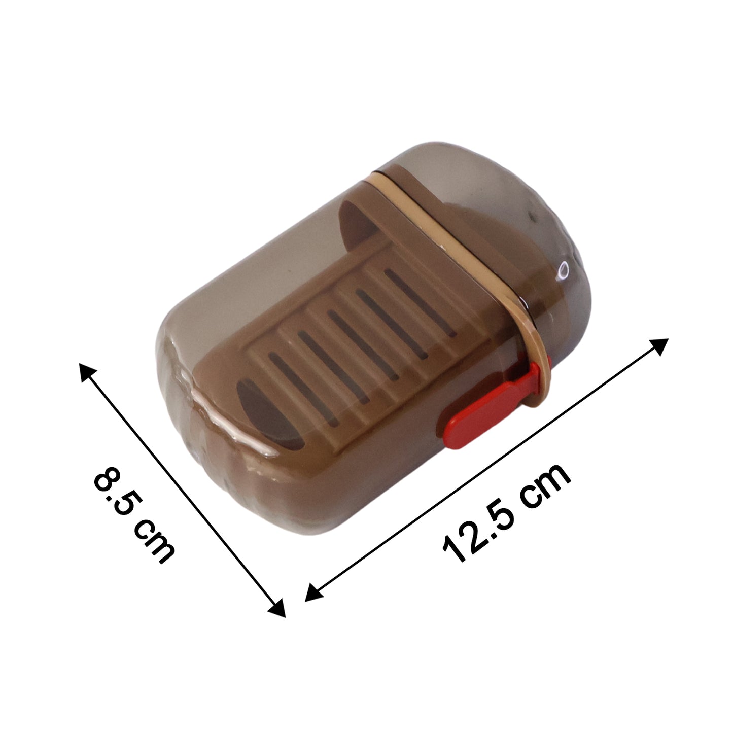 Premium Plastic Soap Box With Drain Tray Protective Cover