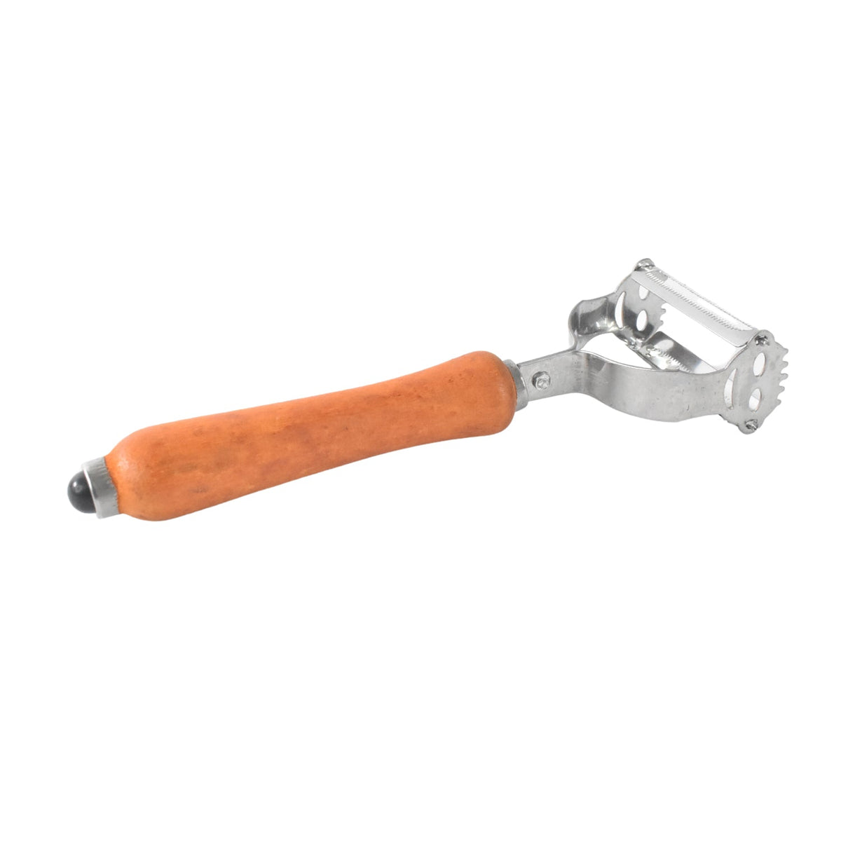 Vegetable And Fruit Peeler With Wooden Handle (1 Pc) HP DD